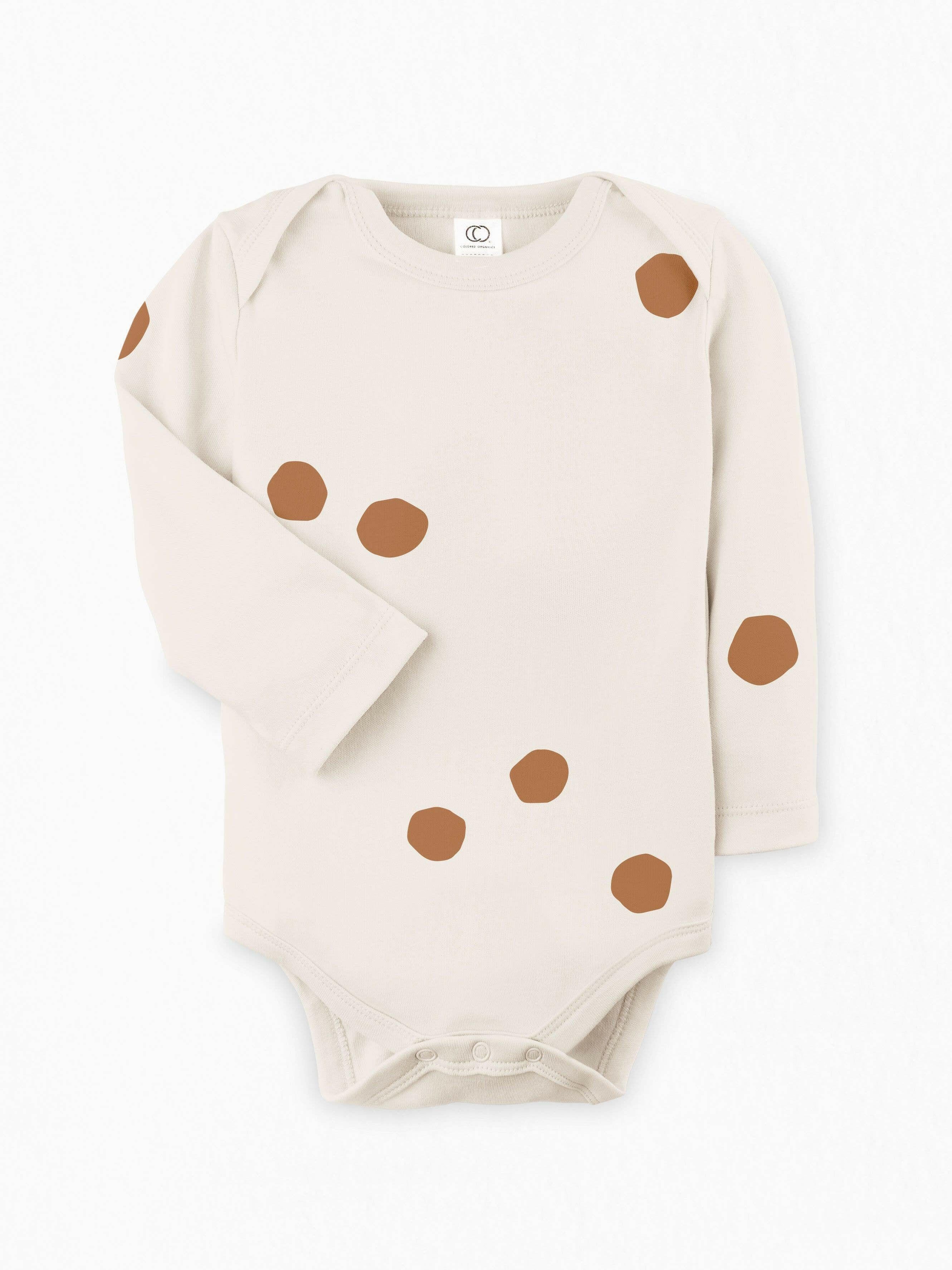 River Bodysuit - Pom Amber Print Baby Clothing Colored Organics