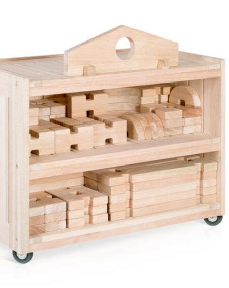 Notch Blocks Storage Cart Kids Toys Guidecraft