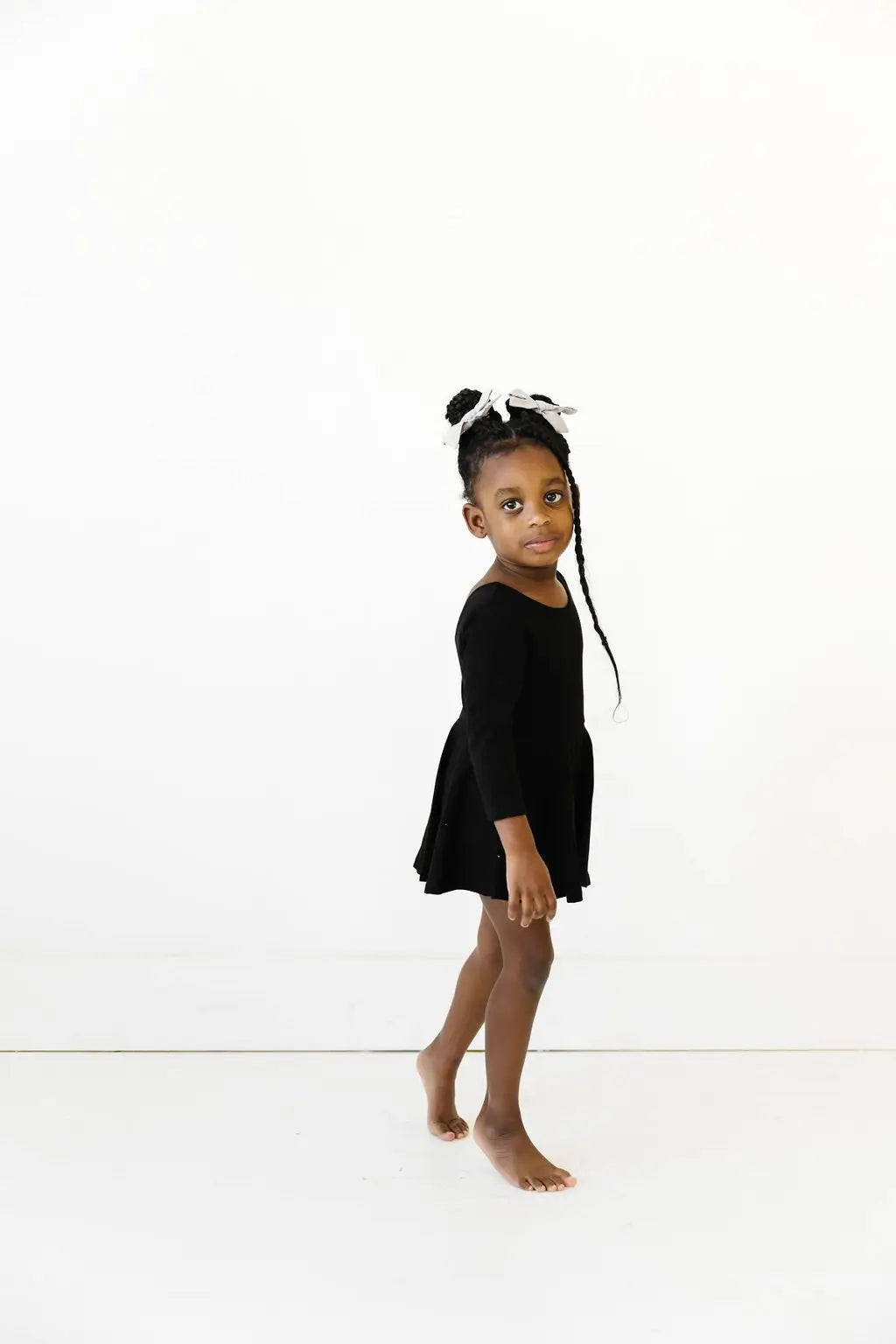 Skirted Leotard in Midnight Ollie Jay