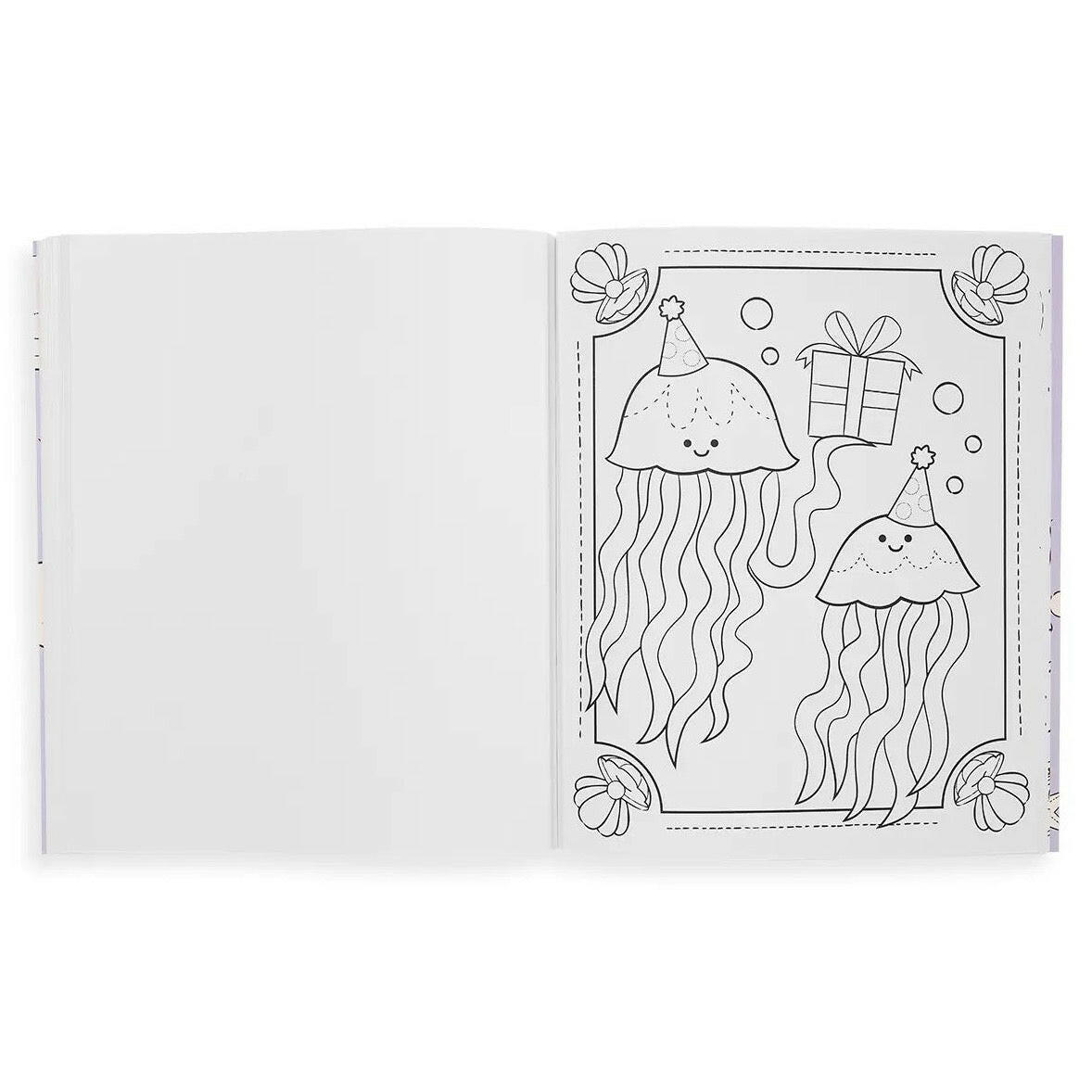 Color-in Book - Outrageous Ocean Art Supplies OOLY - Art & School Supplies