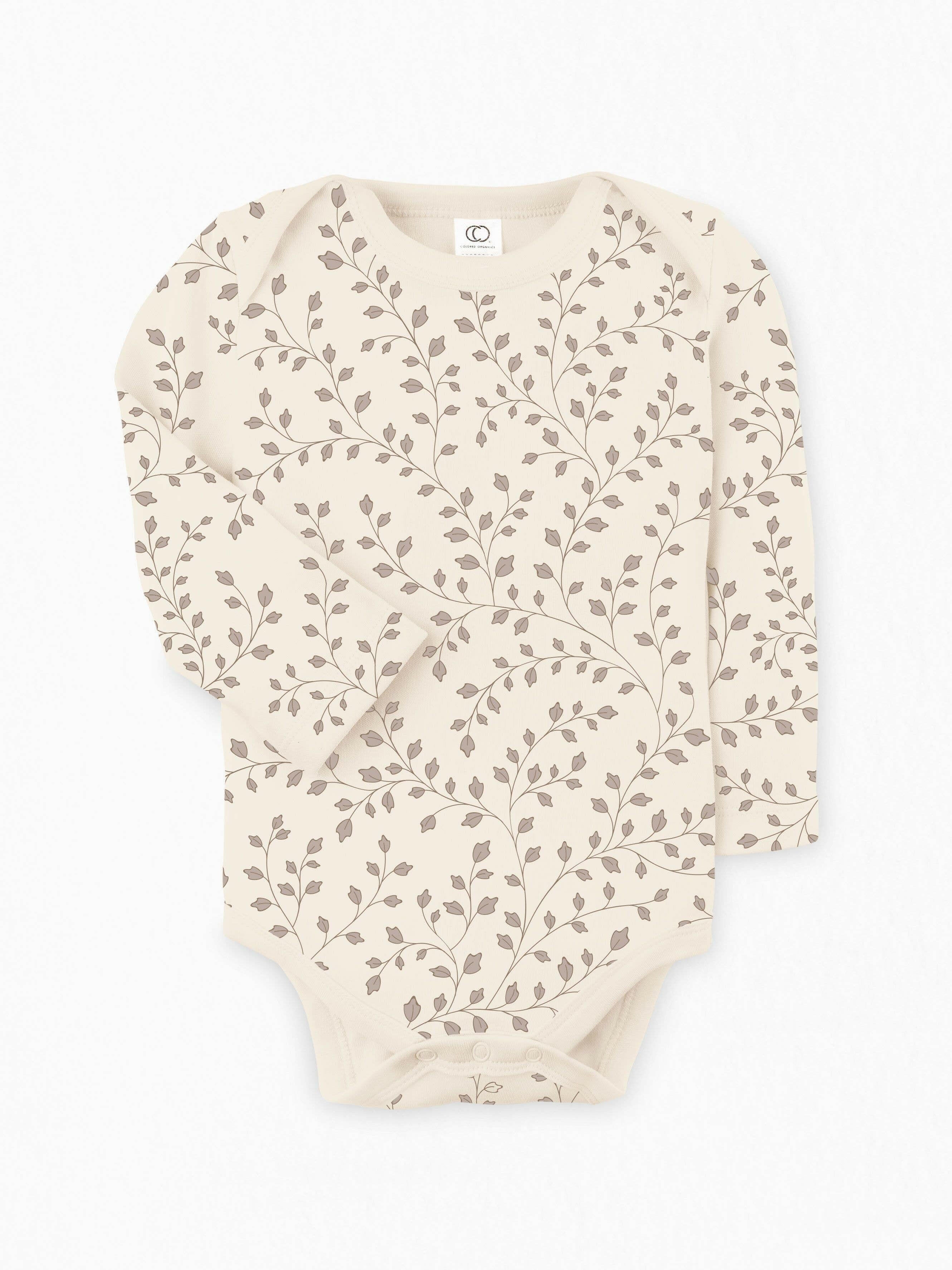 River Bodysuit - Irene Floral / Sandlot Baby Clothing Colored Organics
