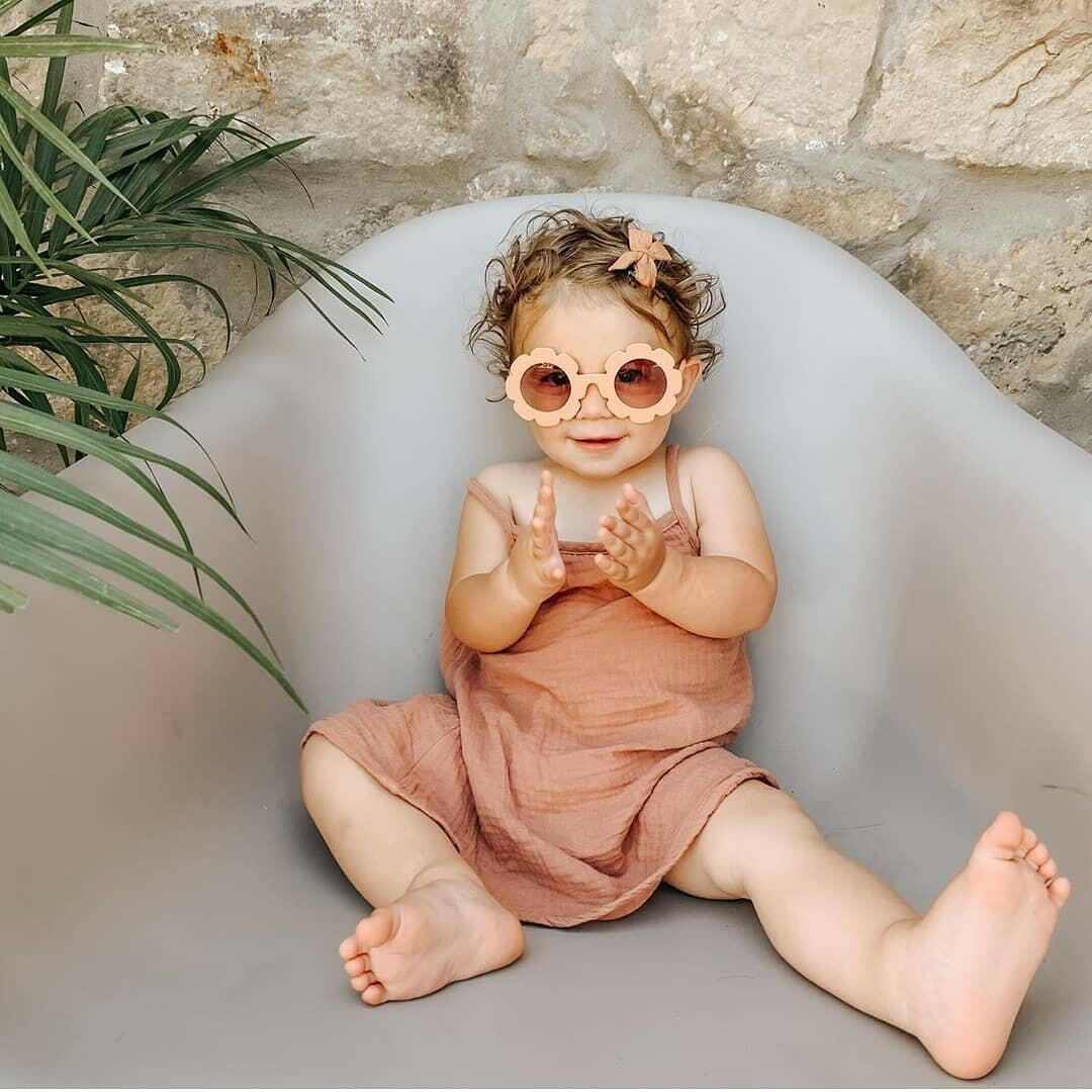 Flower Sunnies - Blush Sunglasses Miss Mimi by MKS Miminoo