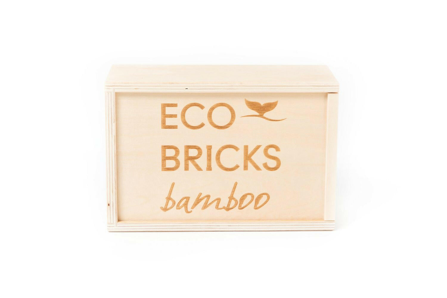 Eco-bricks Bamboo - 24 Piece Blocks Once Kids