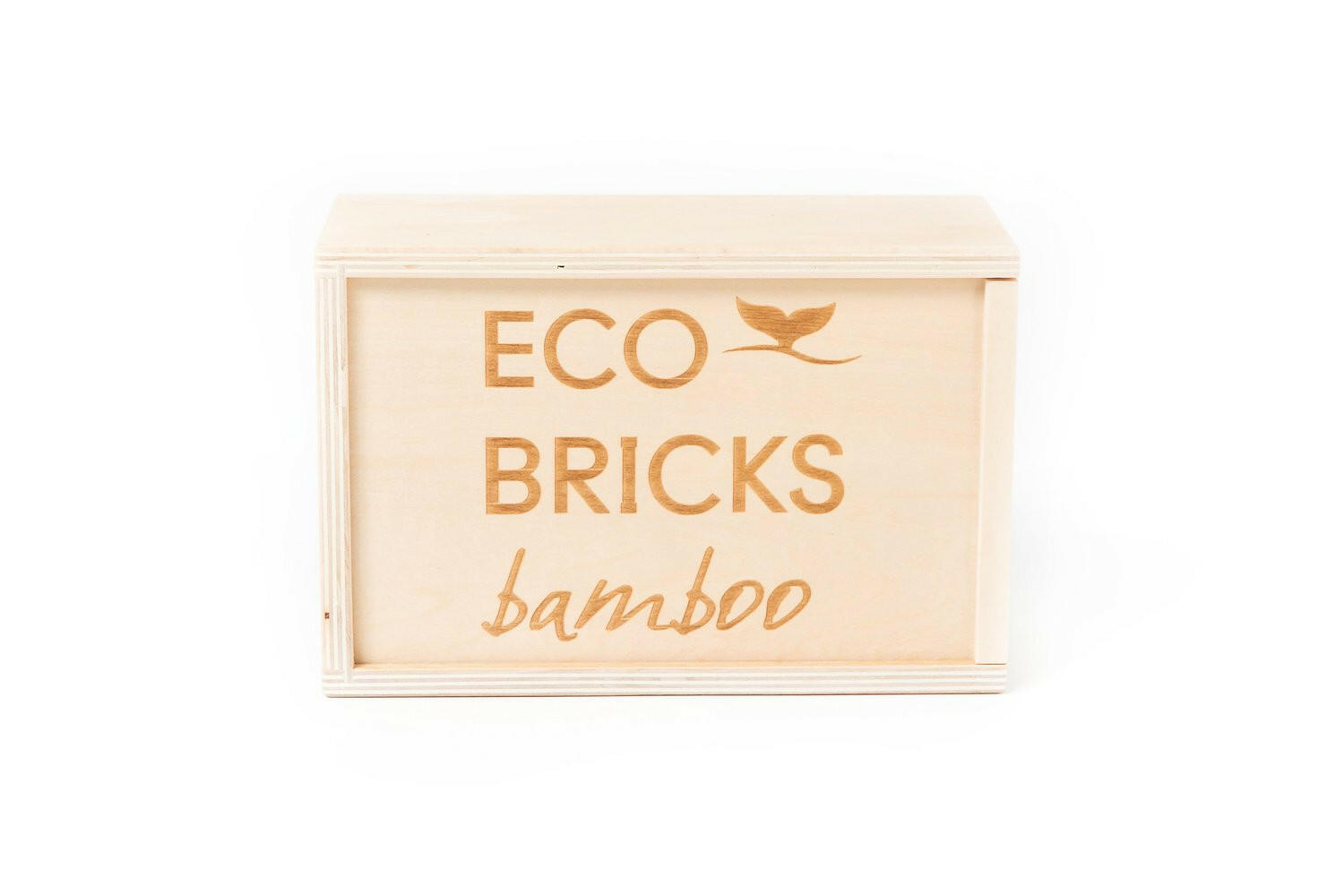 Eco-bricks Bamboo - 145 Piece Blocks Once