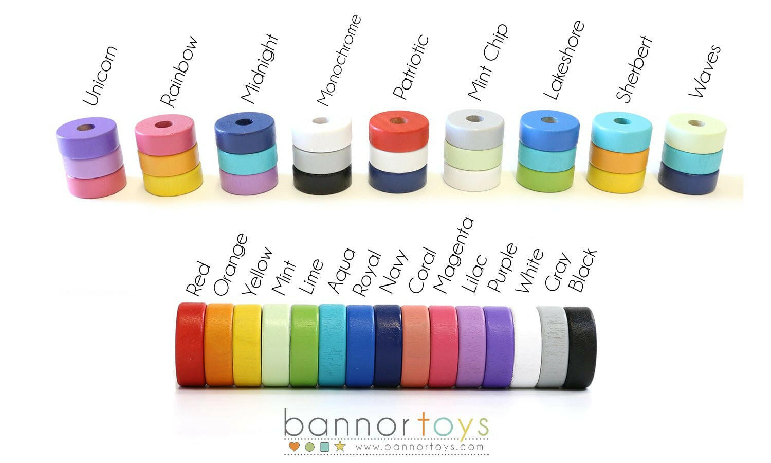 Elephant Wooden Baby Rattle Rattles Bannor Toys