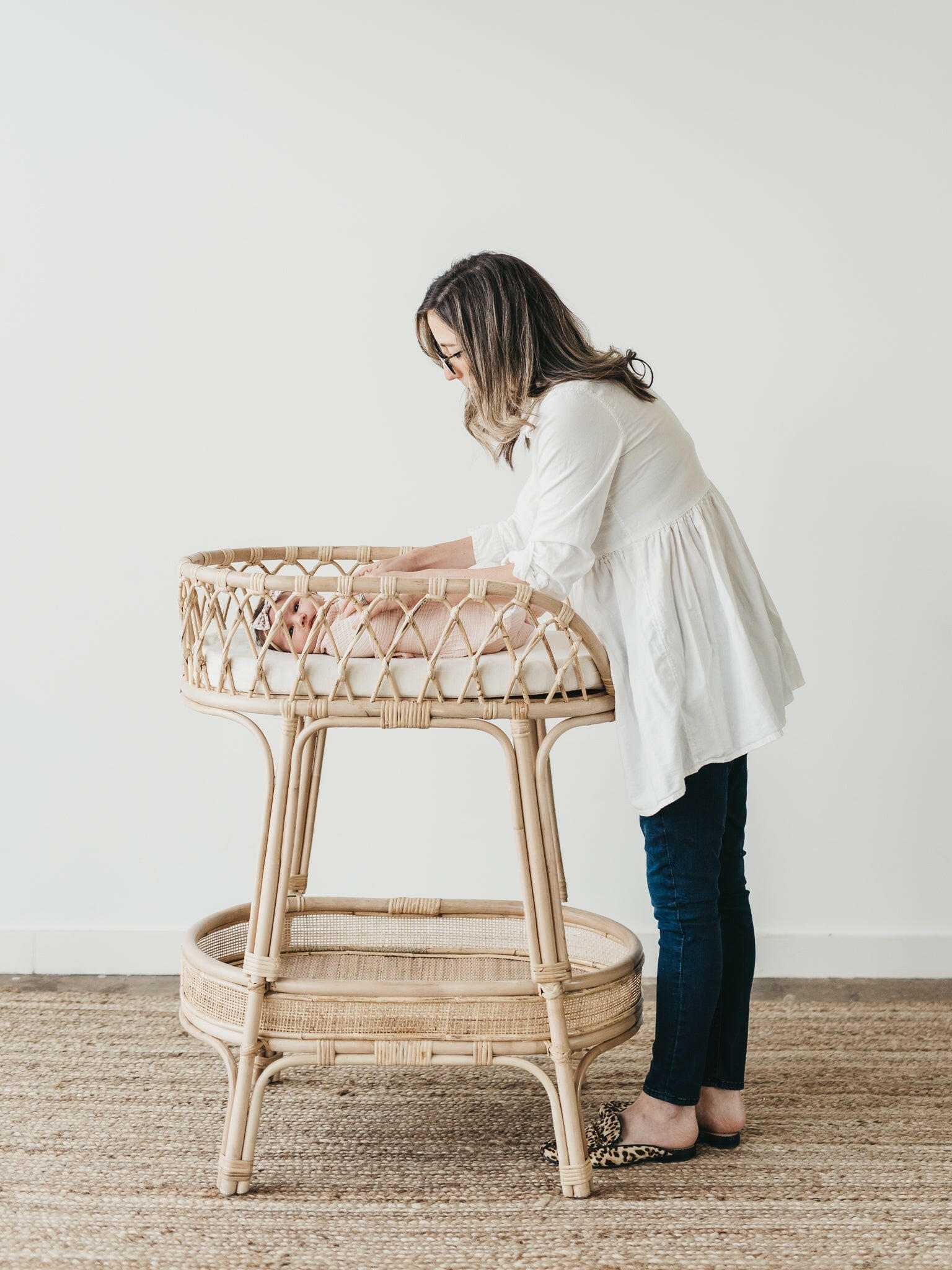 Aria Full-Sized Changing Table Furniture Ellie & Becks Co.
