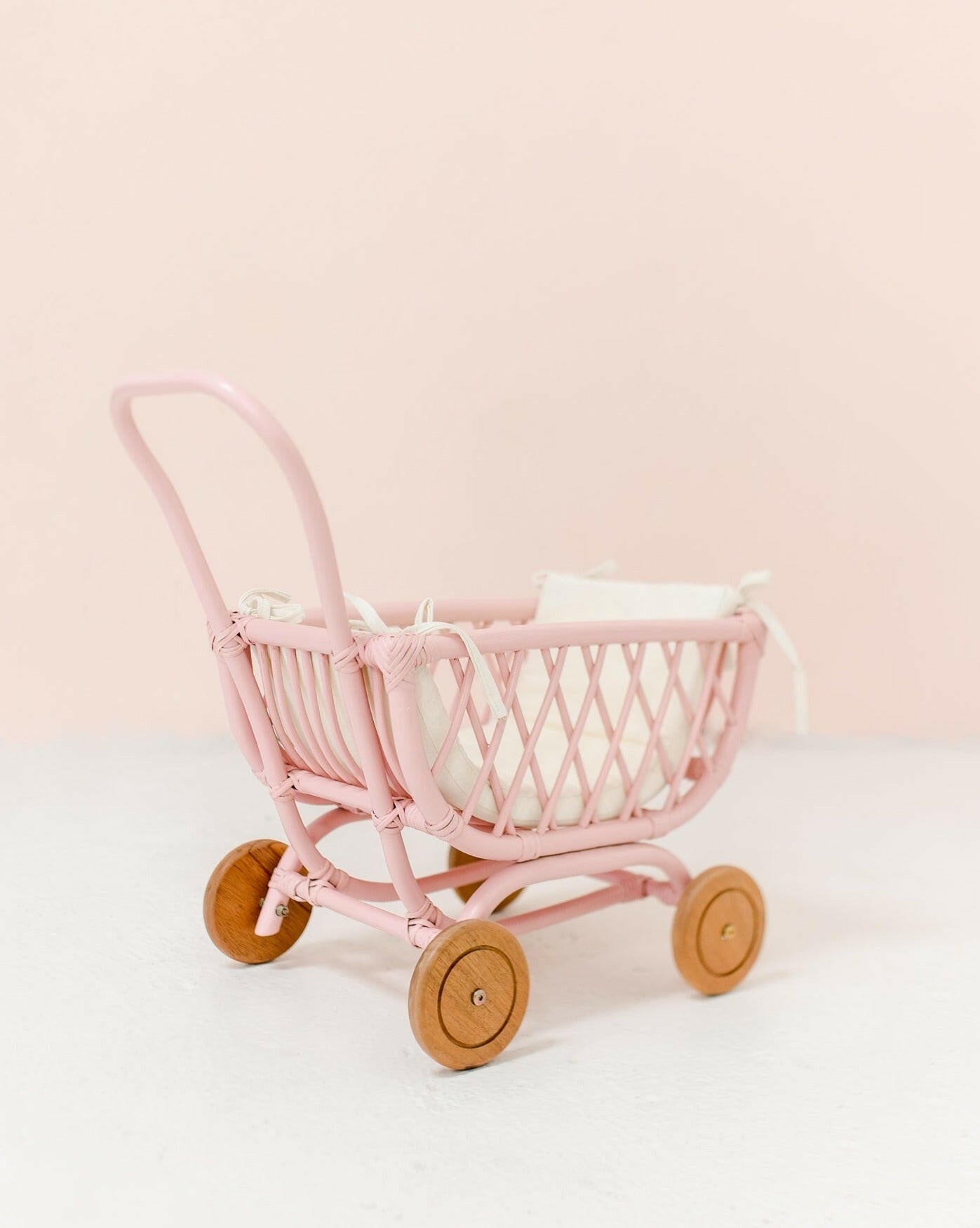 Clara Cart - Light Pink Doll Furniture Ellie & Becks Co.