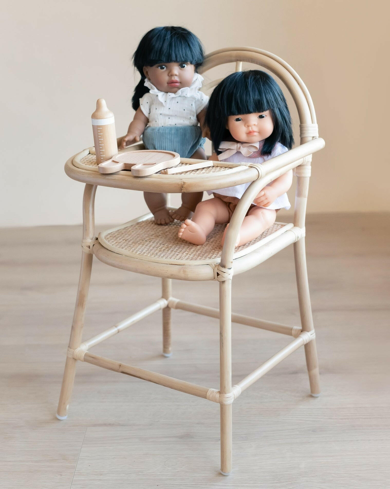 Beckett Doll Highchair Doll Furniture Ellie & Becks Co.