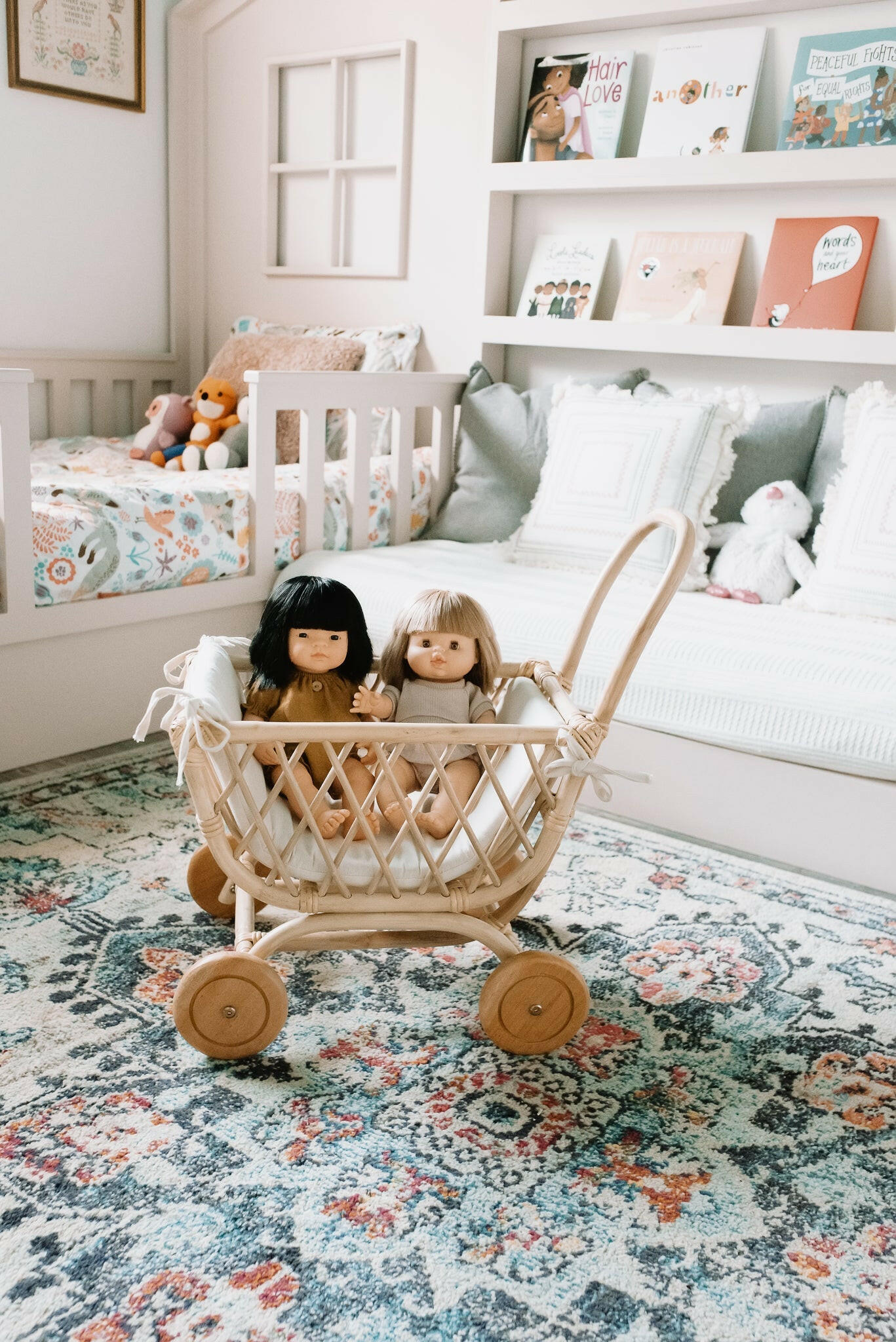 Clara Cart Natural Doll Furniture Ellie & Becks Co.