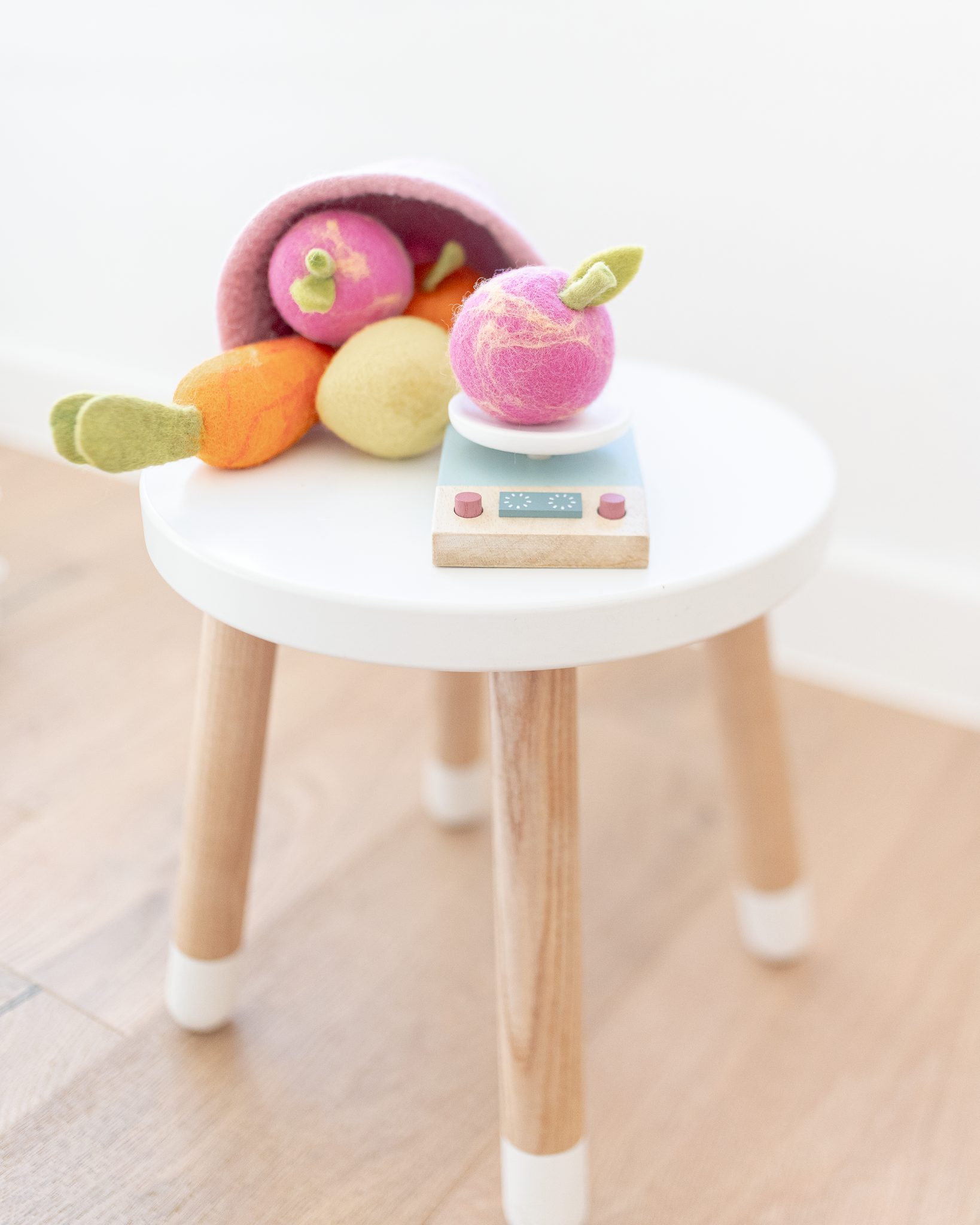 Felt Fruit Plushes Ellie & Becks Co. Carrot