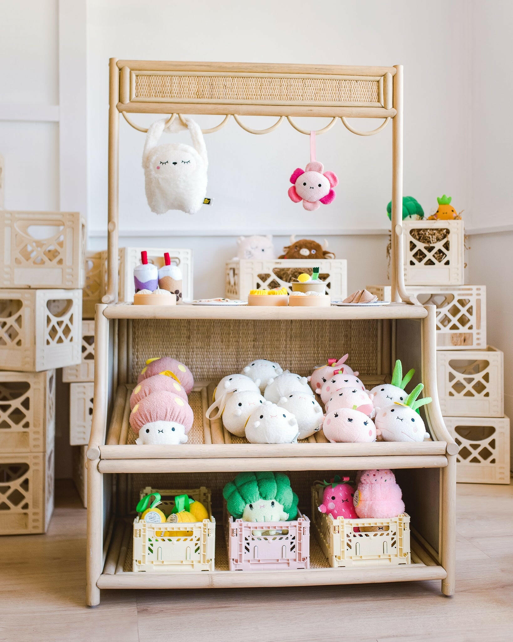 Little Rattan Shop Stall Ellie & Becks Co.