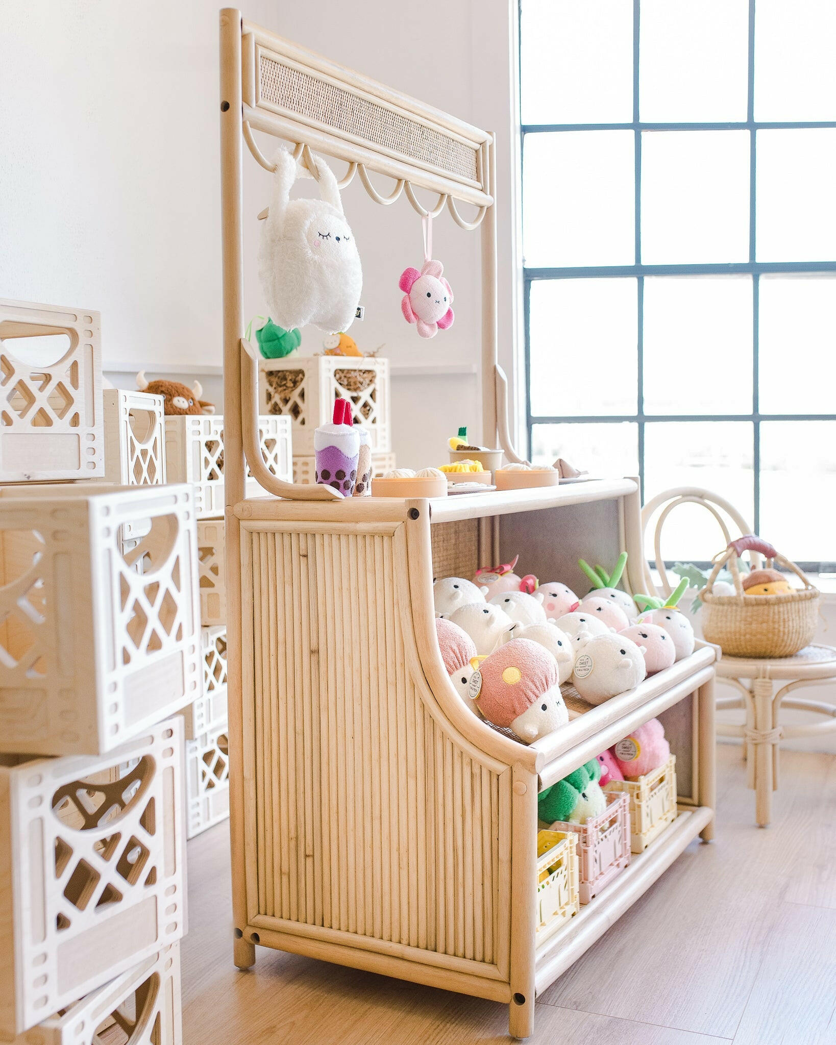 Little Rattan Shop Stall Ellie & Becks Co.