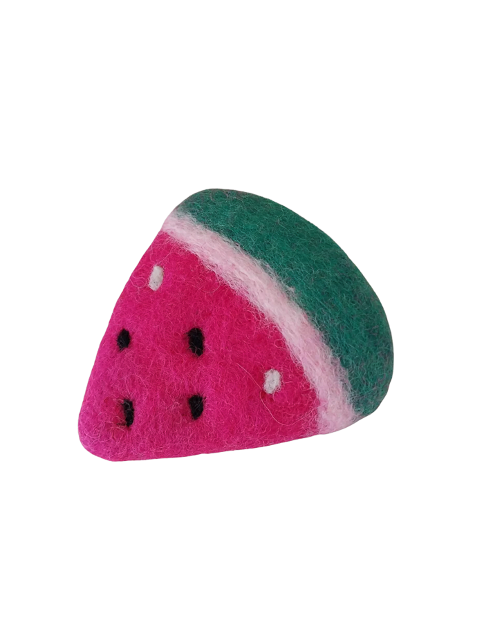 Felt Fruit Plushes Ellie & Becks Co. Watermelon