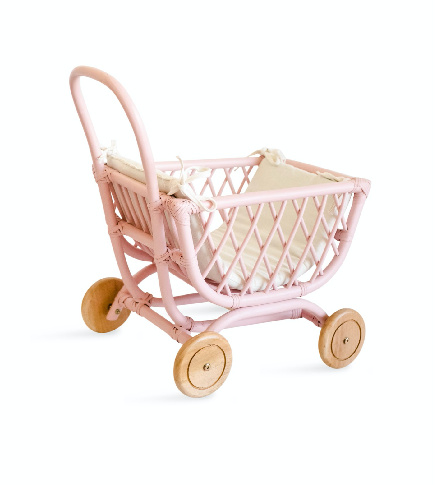 Clara Cart - Light Pink Doll Furniture Ellie & Becks Co.