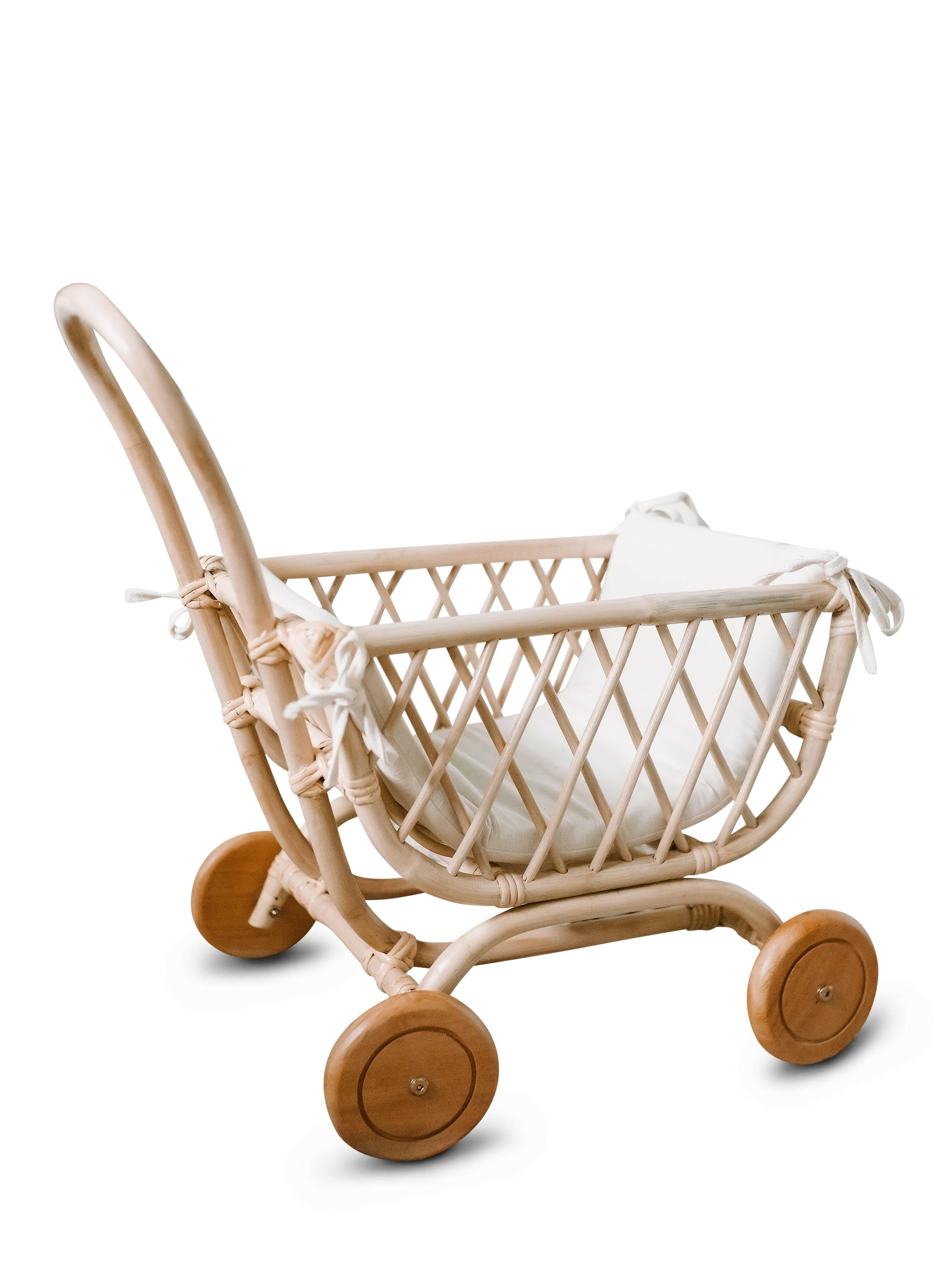 Clara Cart Natural Doll Furniture Ellie & Becks Co. Default Title