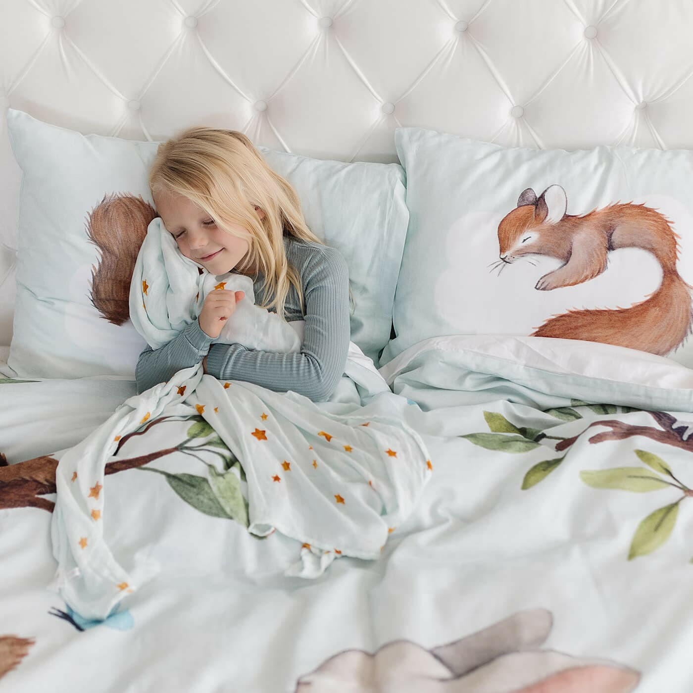 Enchanted Forest Duvet & Pillowcase Big Kid Bedding Rookie Humans
