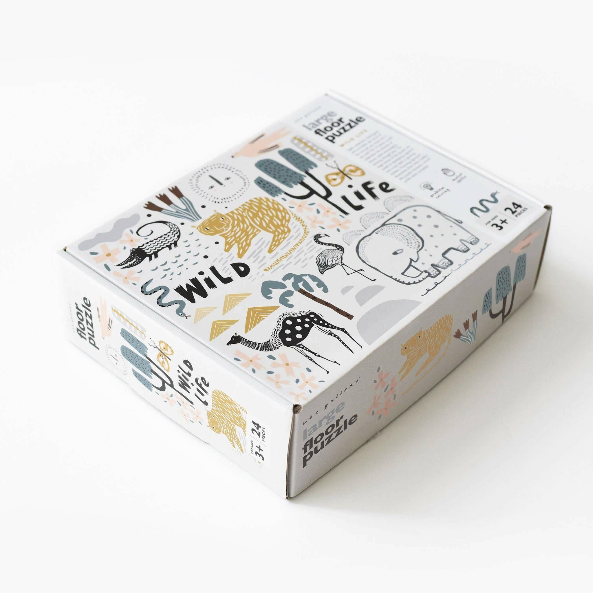 Wild Life Floor Puzzle Wooden Puzzle Wee Gallery