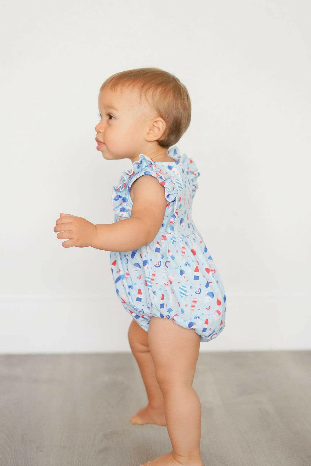 Betsy Romper in Sweet Freedom romper Ollie Jay