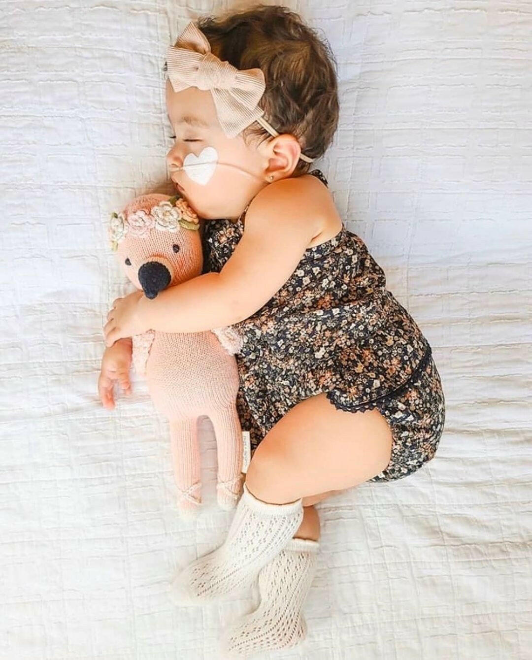 Penelope the flamingo Stuffies Cuddle + Kind