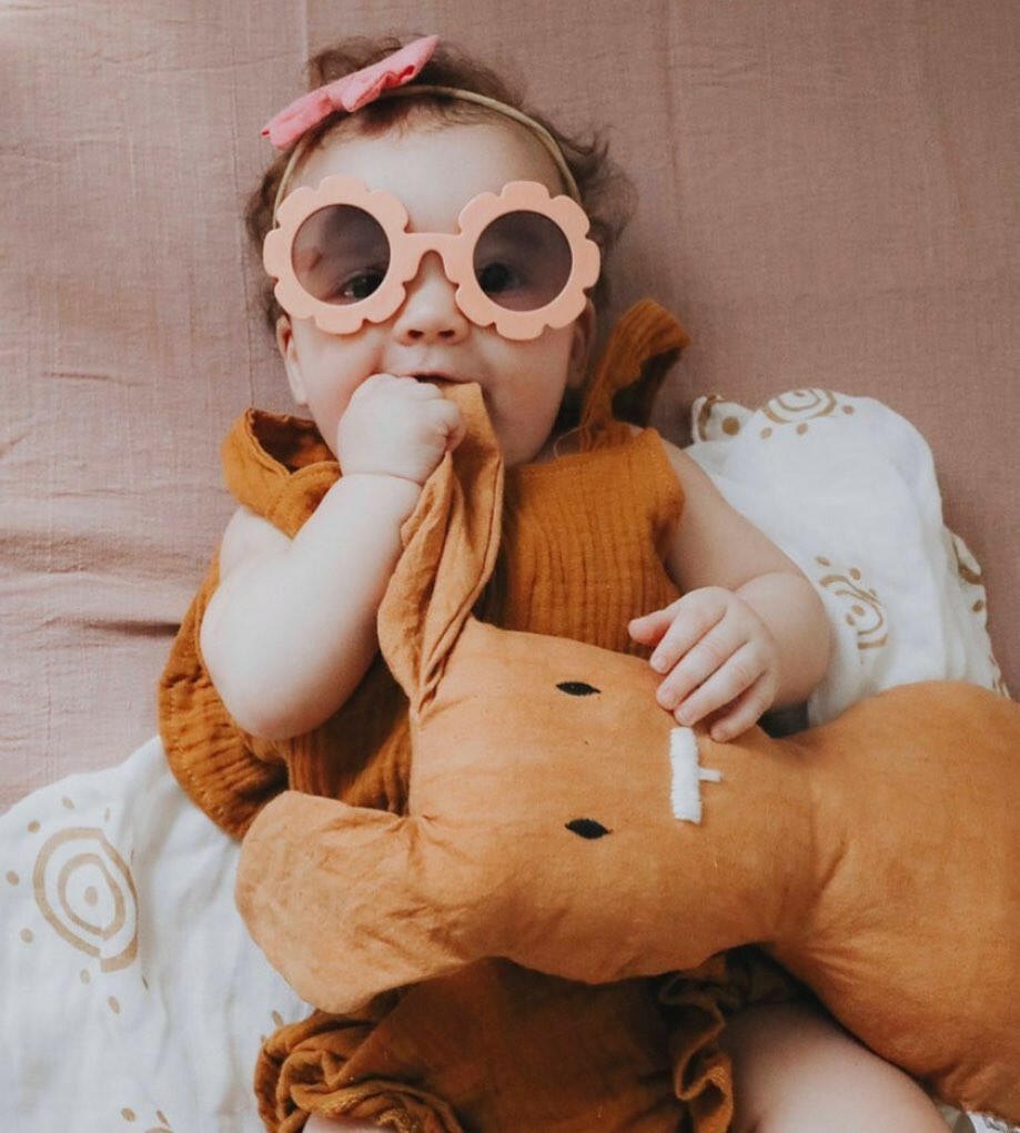 Flower Sunnies - Blush Sunglasses Miss Mimi by MKS Miminoo