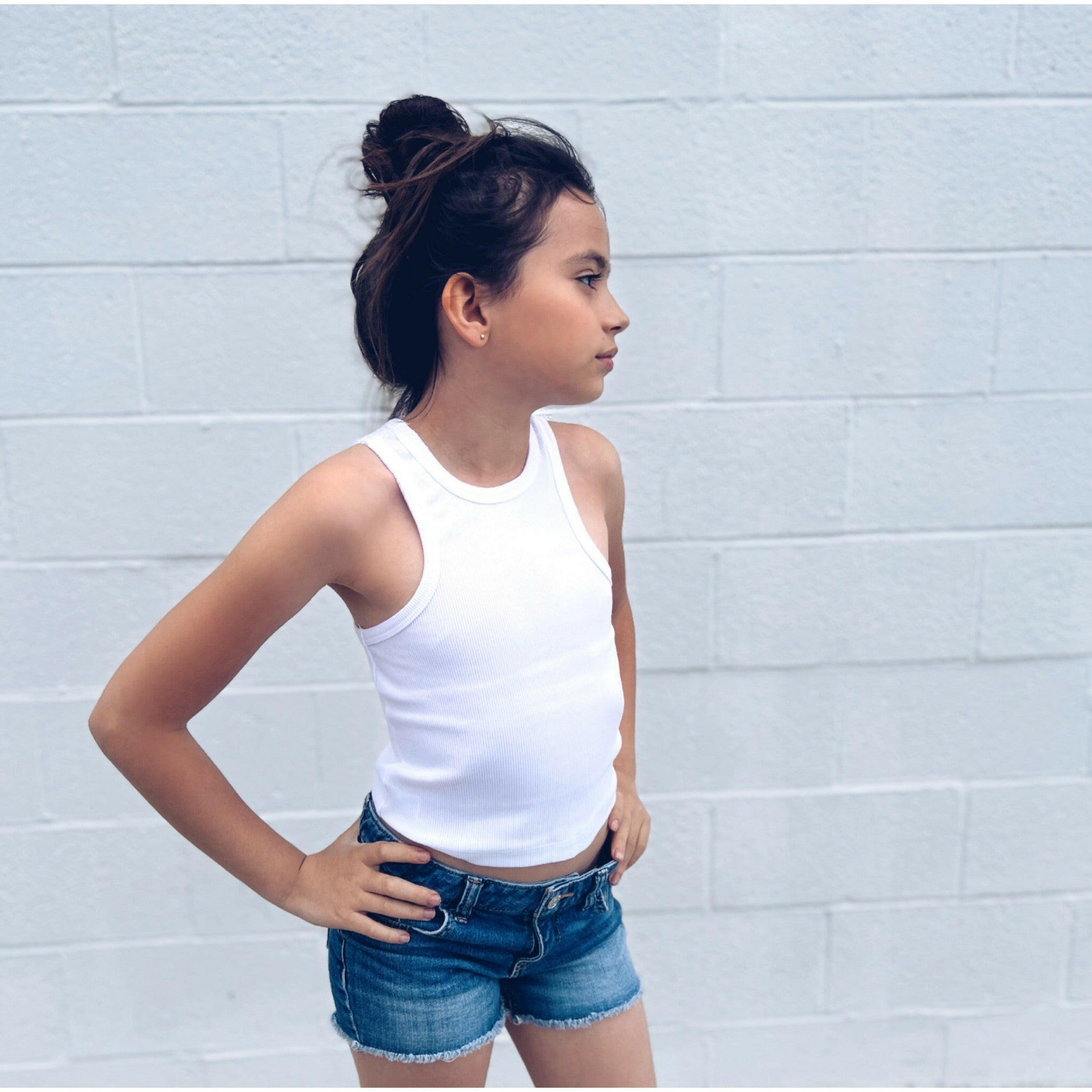 Modal Ribbed Tank Top Tank Top Be Mi Los Angeles