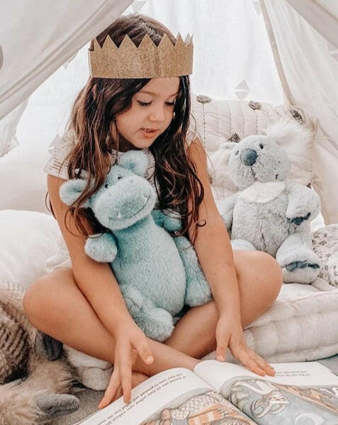 Sequin Crown - Gold Kids Toys Alimrose