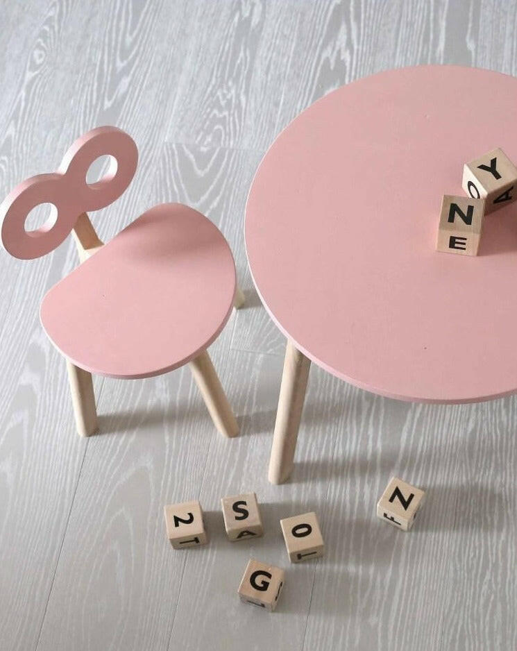 Double-O Children's Chair Pink Children's Furniture Ooh Noo
