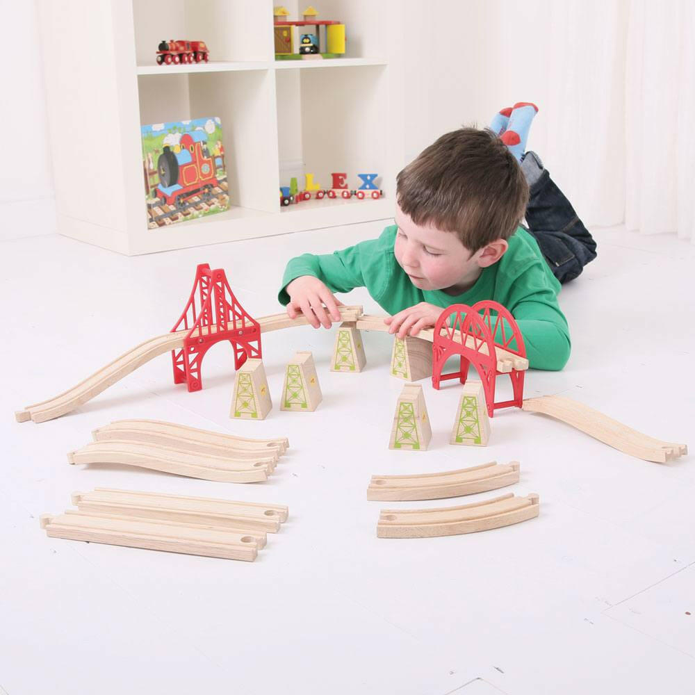 Bridge Expansion Set by Bigjigs Toys US Bigjigs Toys US