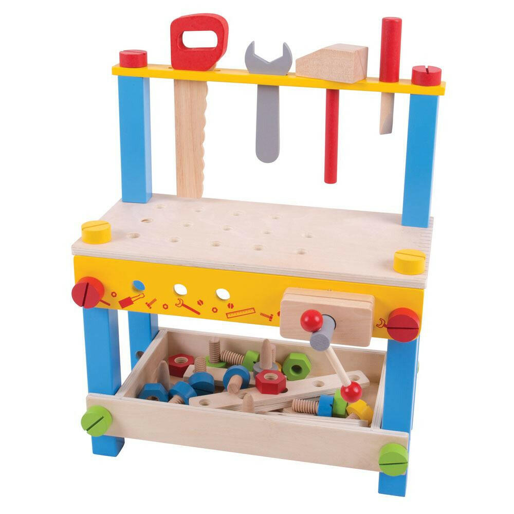 My First Workbench by Bigjigs Toys US Bigjigs Toys US