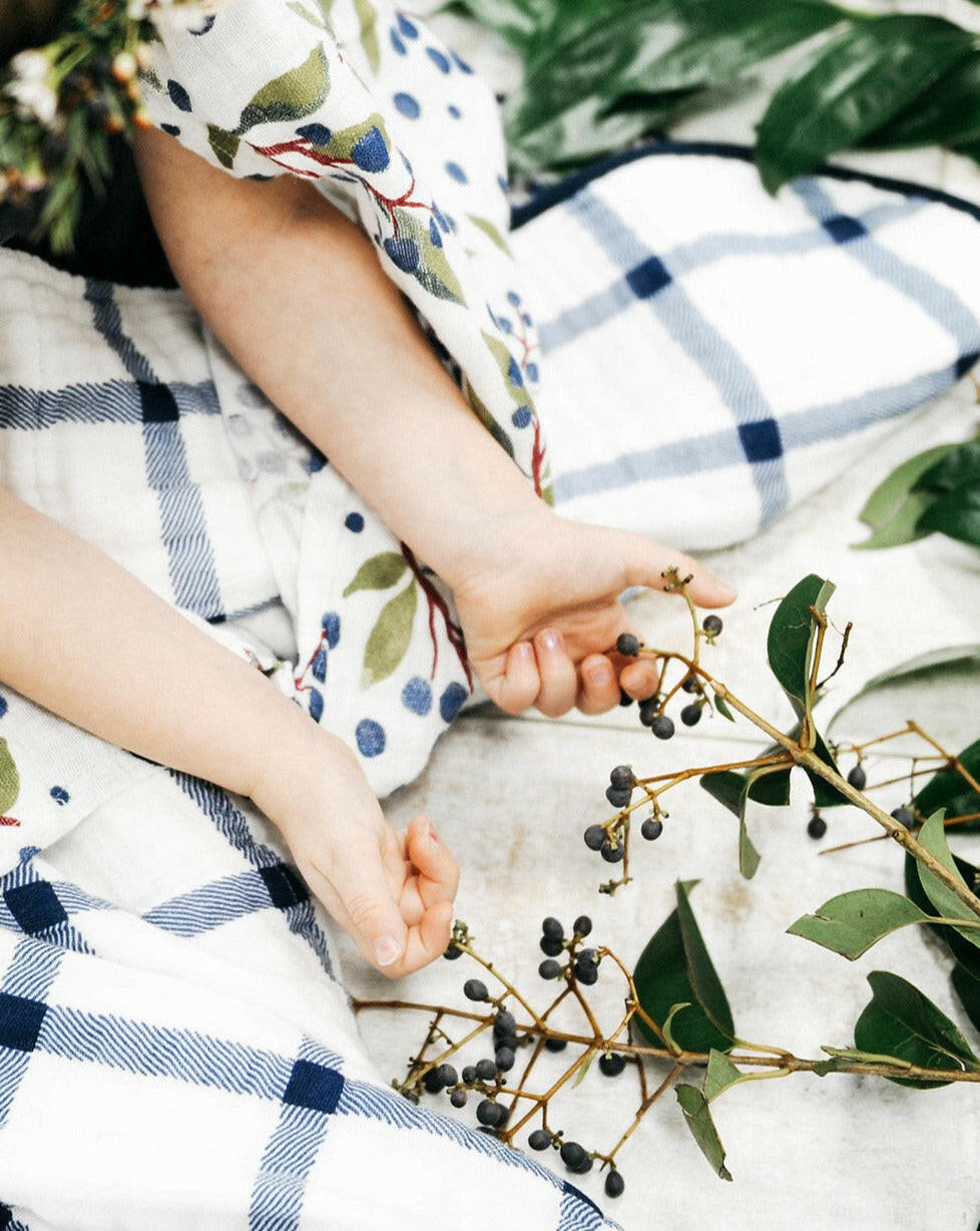 Huckleberry Reversible Quilt  Clementine Kids