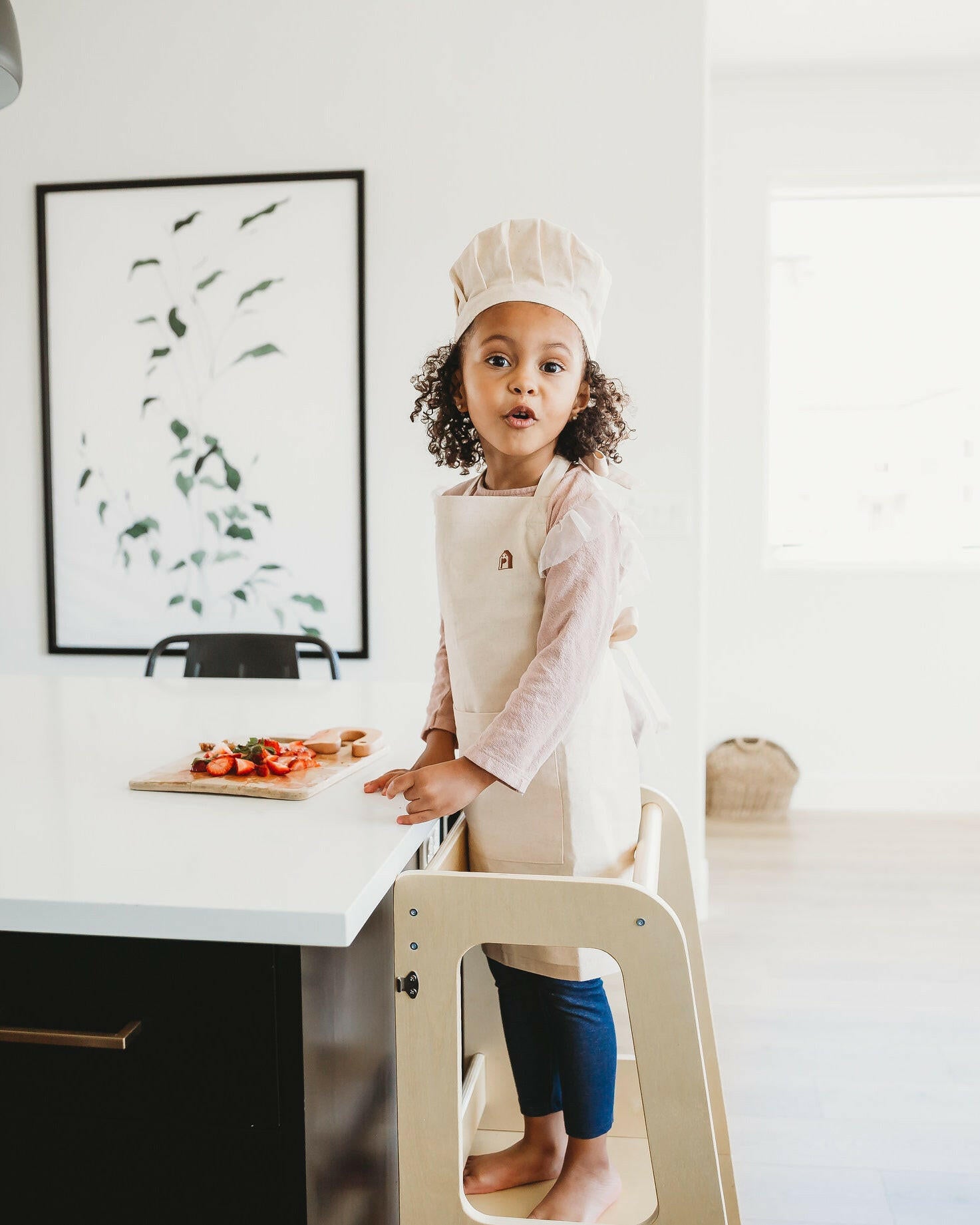 Mini Chef Apron & Hat Set Kitchen Piccalio