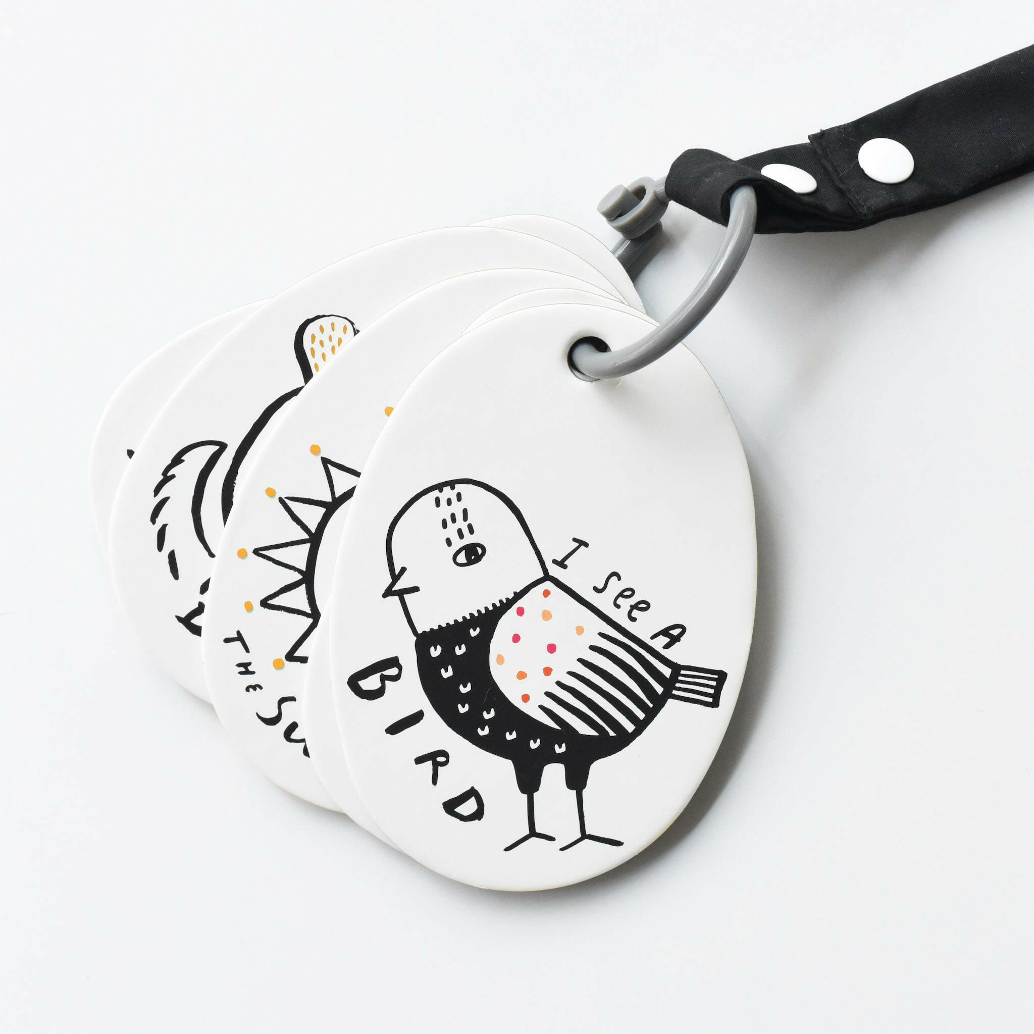 Stroller Cards - I See on a Walk Stroller Toys Wee Gallery