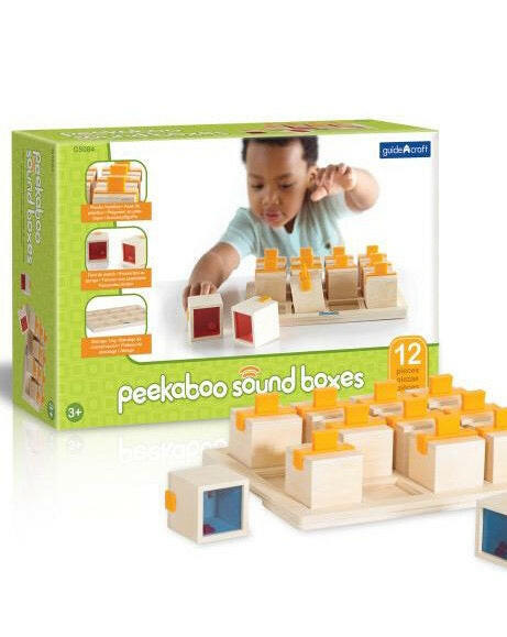 Peekaboo Sound Boxes Kids Toys Guidecraft