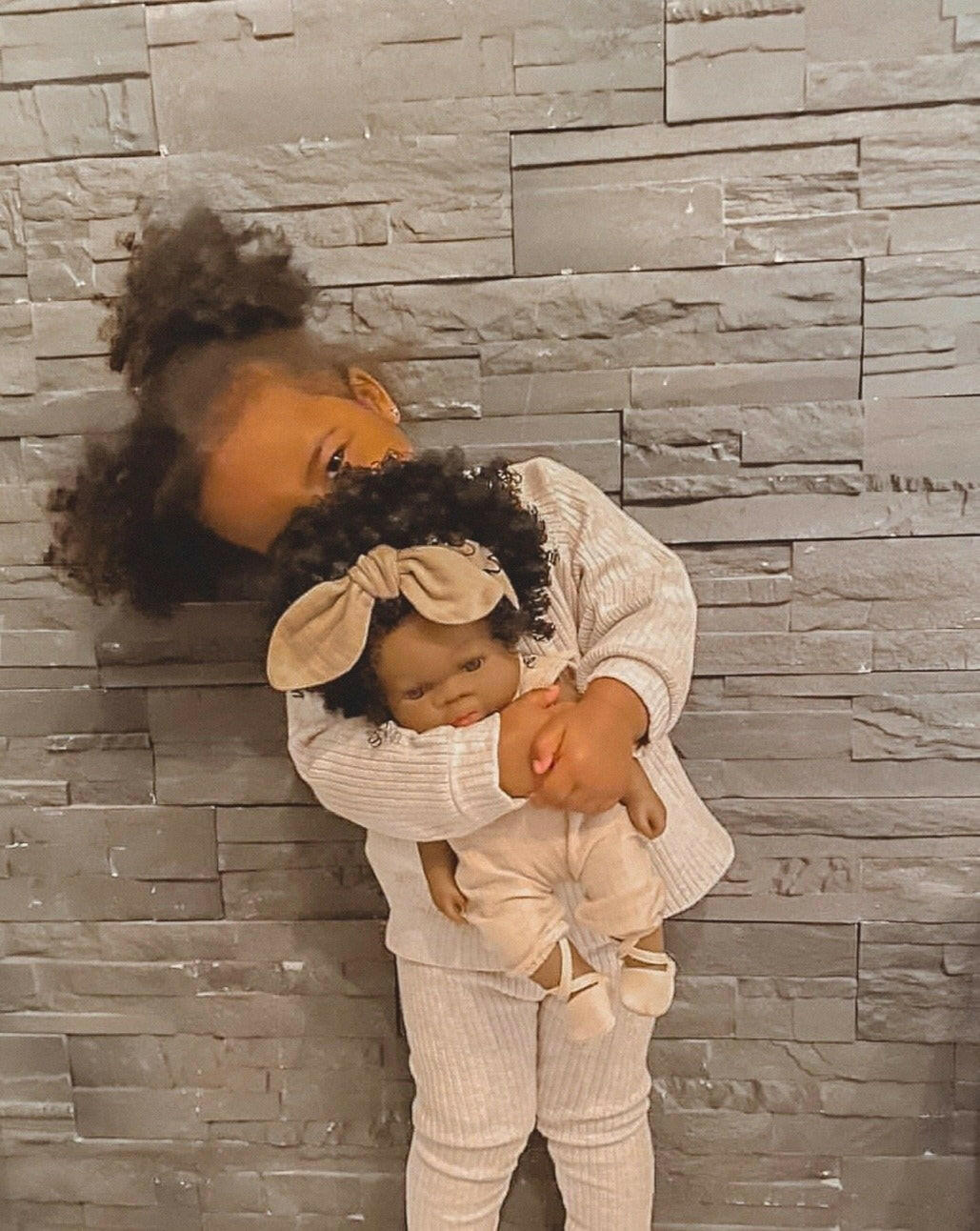 Black Baby Doll Fallen Loreta Dolls Mrs.Ertha