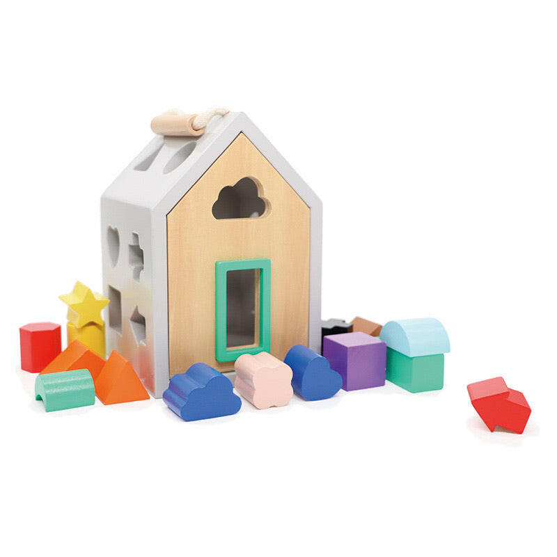 Hip Shape Wood Sorter Baby Toy Baby Toys Wonder & Wise