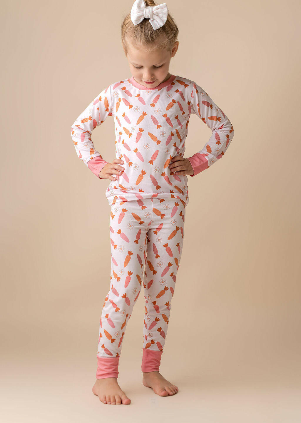 Pink Carrot Two Piece Set Baby & Toddler In my Jammers
