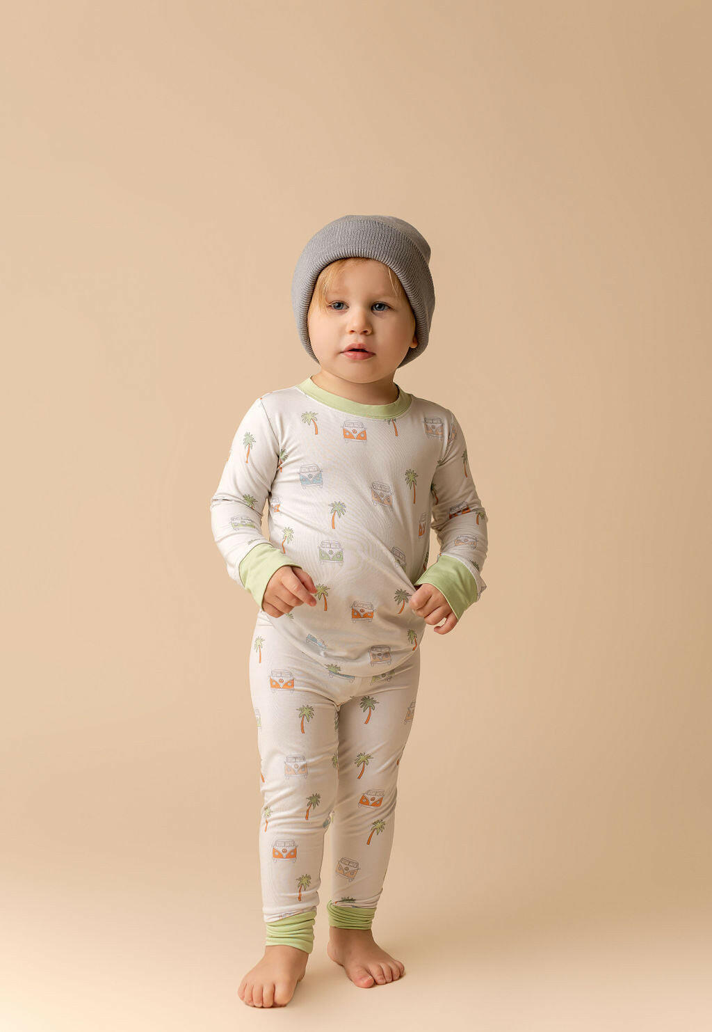 Vintage Vacation Two Piece Set Baby & Toddler Sleepwear In my Jammers