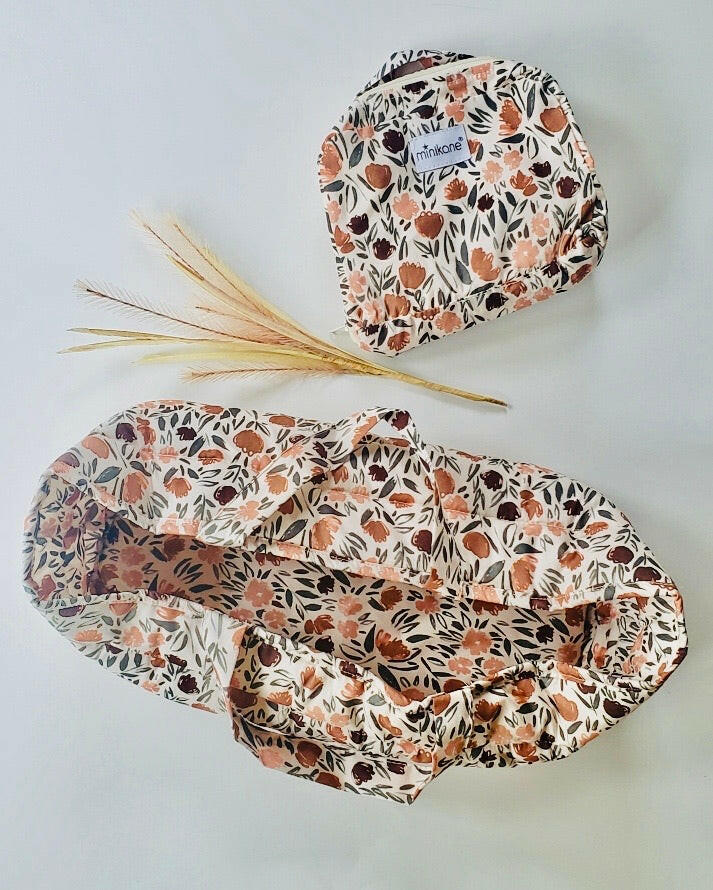 Minikane Doll Bassinet - Floral Print Doll Clothing Minikane