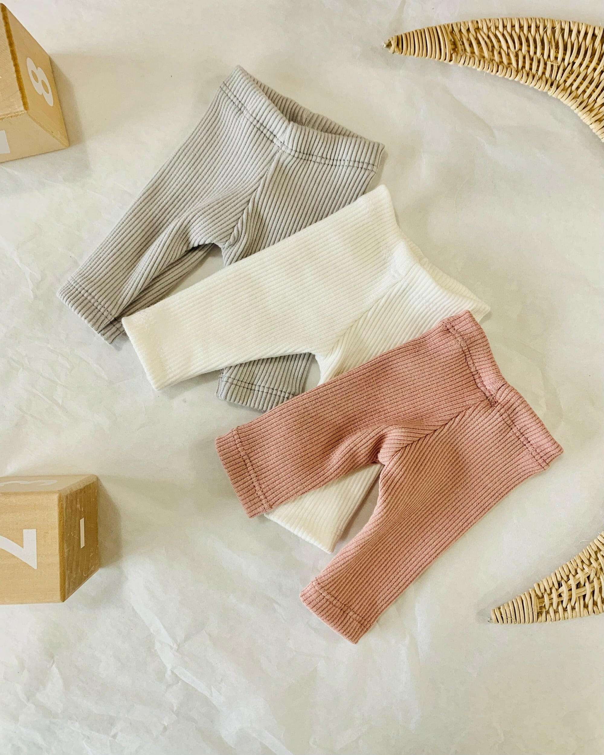 Ribbed Doll Pants Doll Clothing Little Wonder & Co.