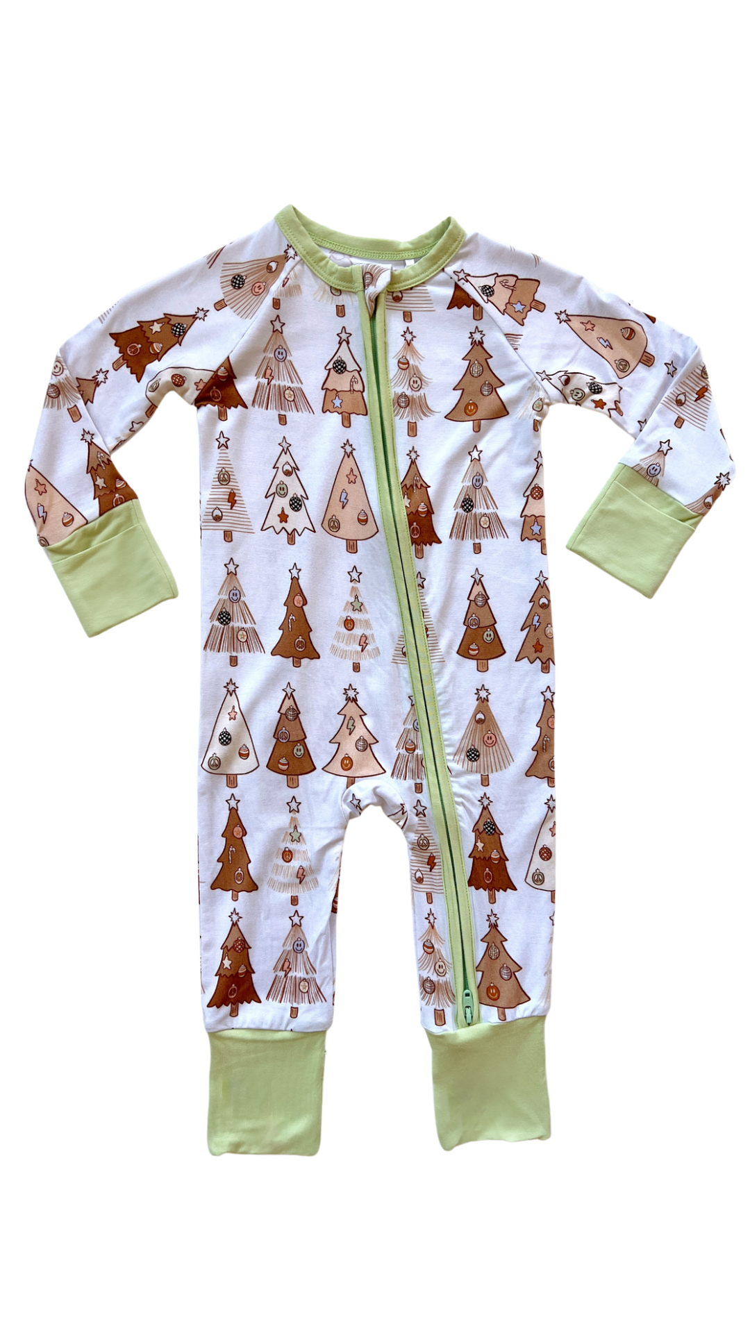 Retro Christmas Zipper Romper Baby & Toddler In my Jammers