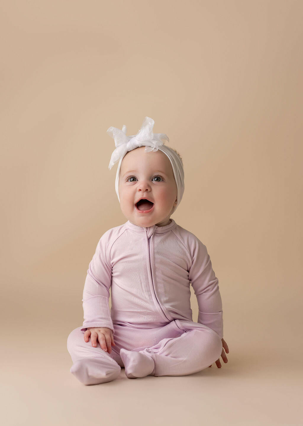 Light Purple Zipper Romper Baby & Toddler In my Jammers