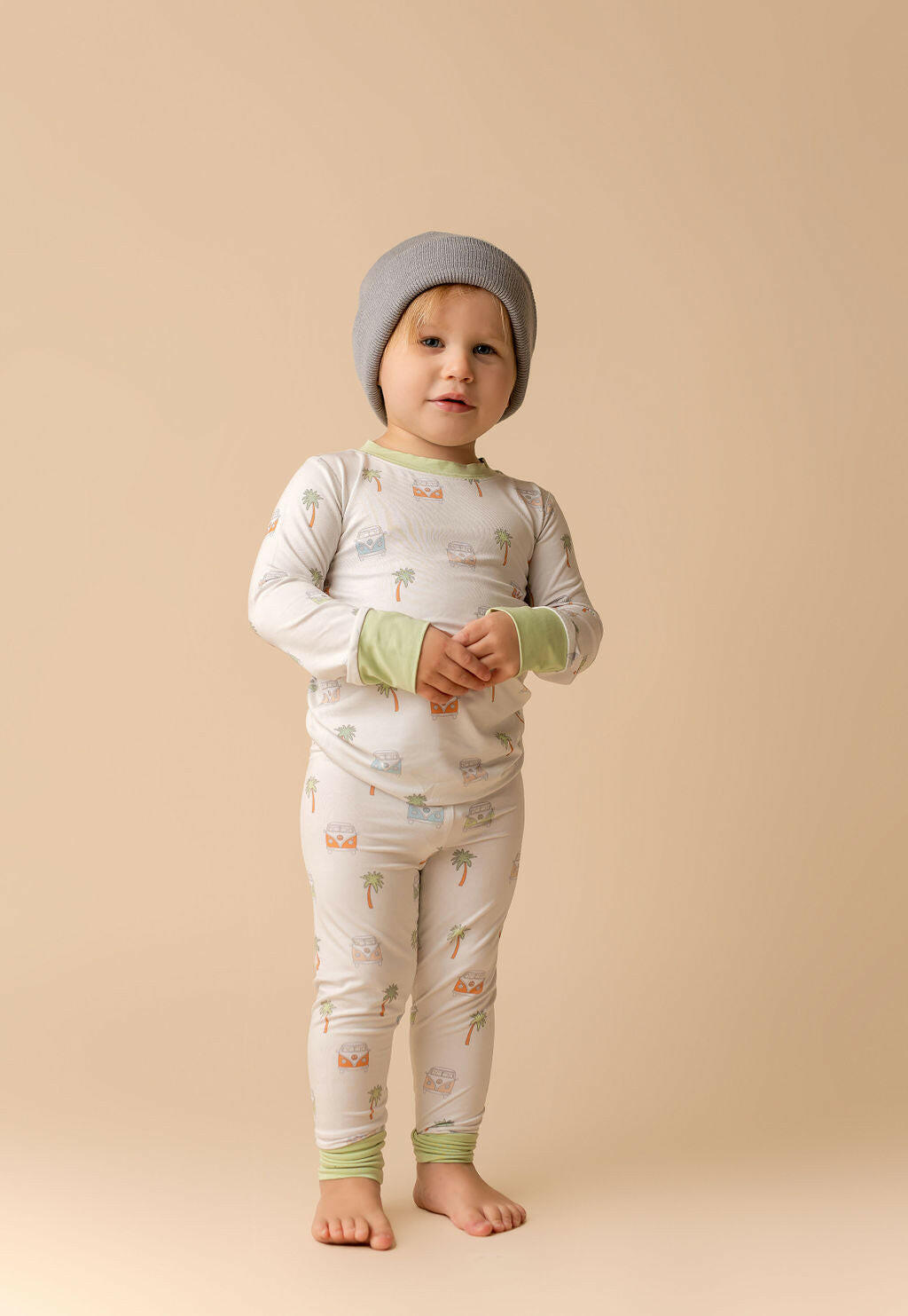 Vintage Vacation Two Piece Set Baby & Toddler Sleepwear In my Jammers