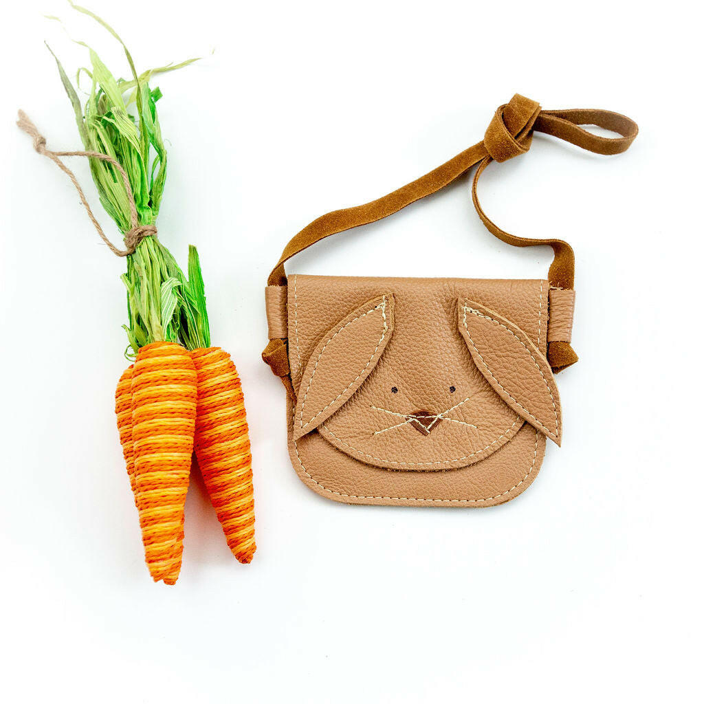 Oat Bunnies Critters Leather PURSE Toddler & Kids  Starry Knight Design