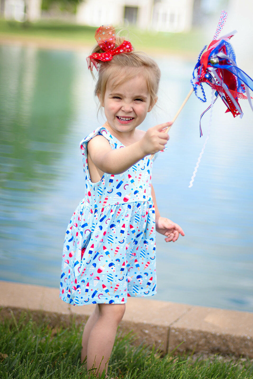 Macie Romper in Sweet Freedom Ollie Jay