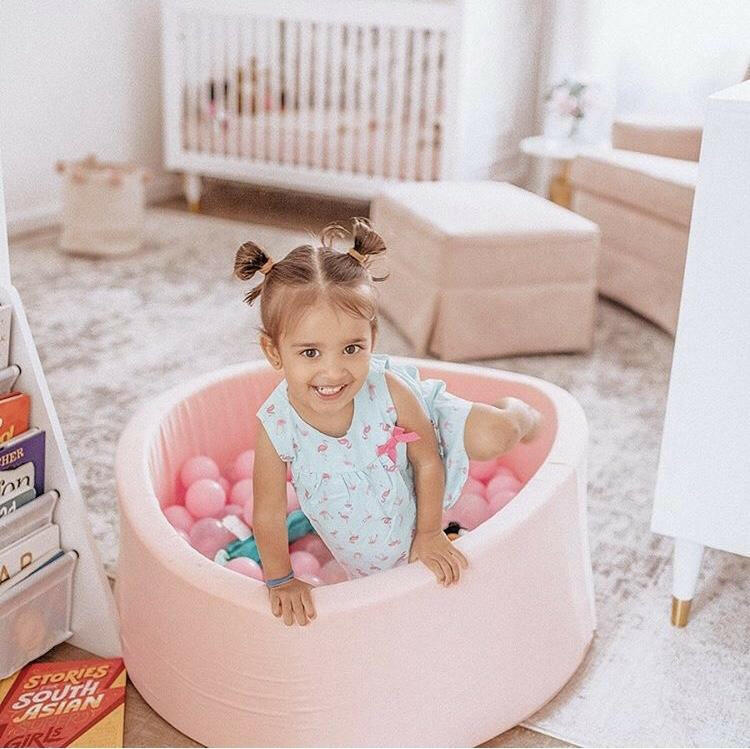 Classic Blush Ball Pit + 200 Pit Balls Ball Pit Bundles Little Big Playroom