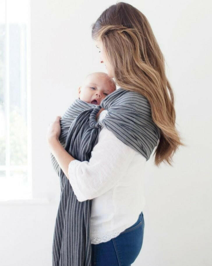 Moby Sling - Jet Ribbons Baby Essentials Moby