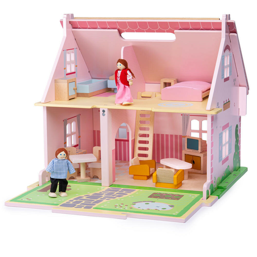 Heritage Playset Blossom Cottage by Bigjigs Toys US  Bigjigs Toys US
