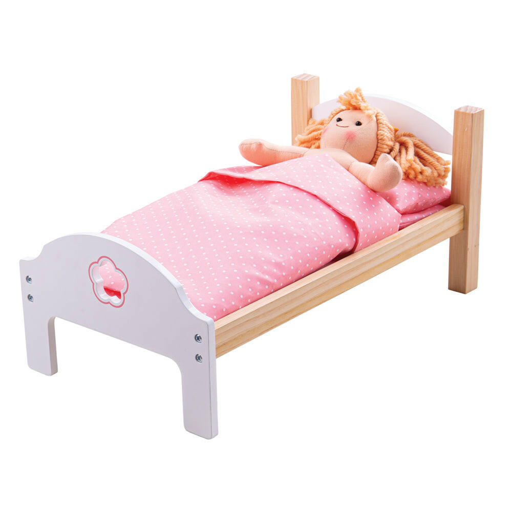 Dolls Bed by Bigjigs Toys US Bigjigs Toys US