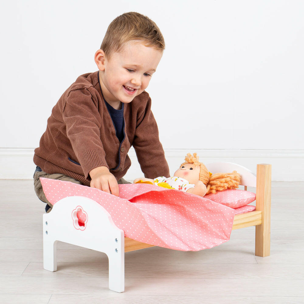 Dolls Bed by Bigjigs Toys US Bigjigs Toys US