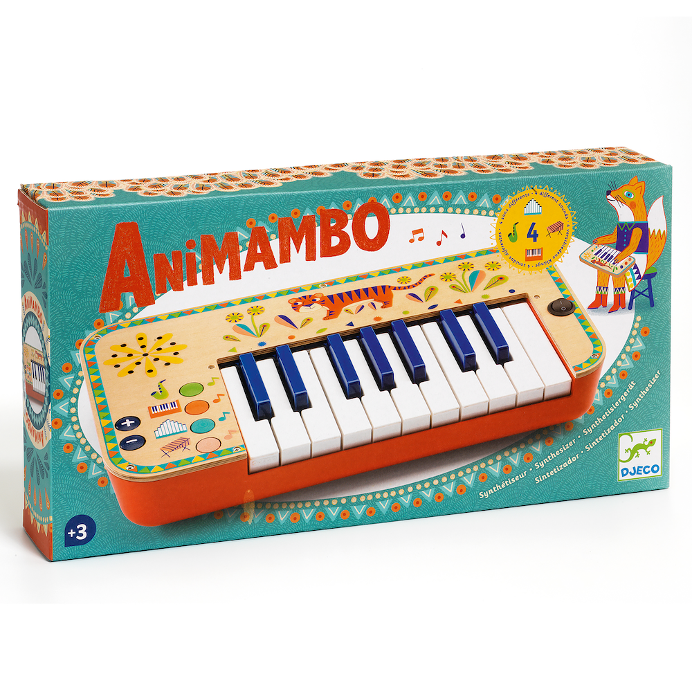 Animambo Synthesizer Musical Toys Djeco